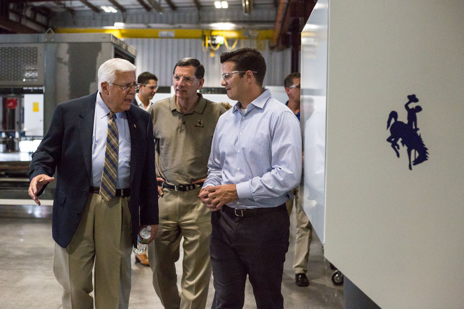 Legislators tour Moser Energy Systems